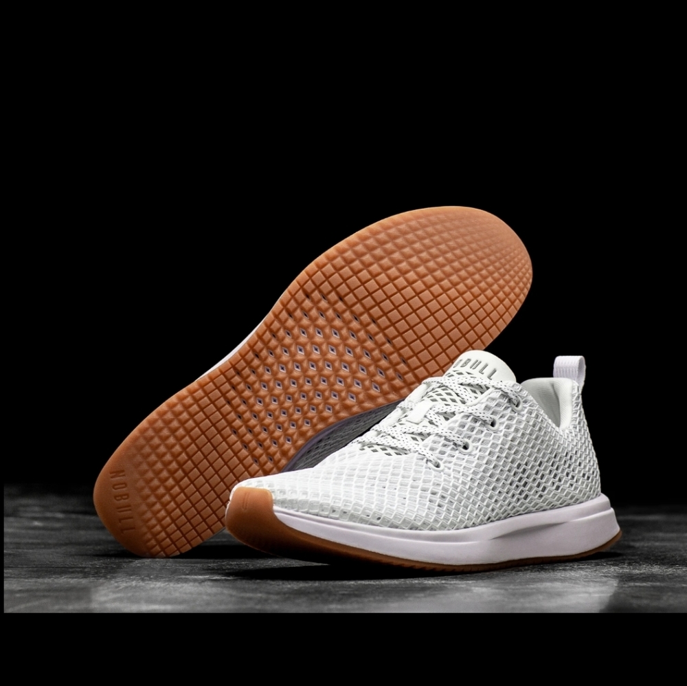 Nobull white mesh runner 8